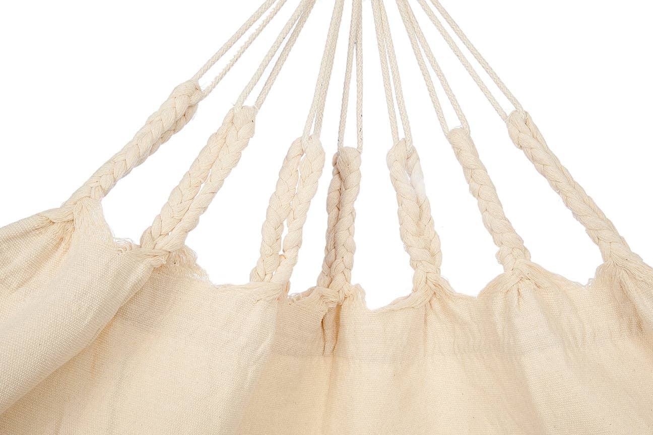 EcuaFina - Wholesale Hammock - Hammock Guanabana - Beige - 1 Person2