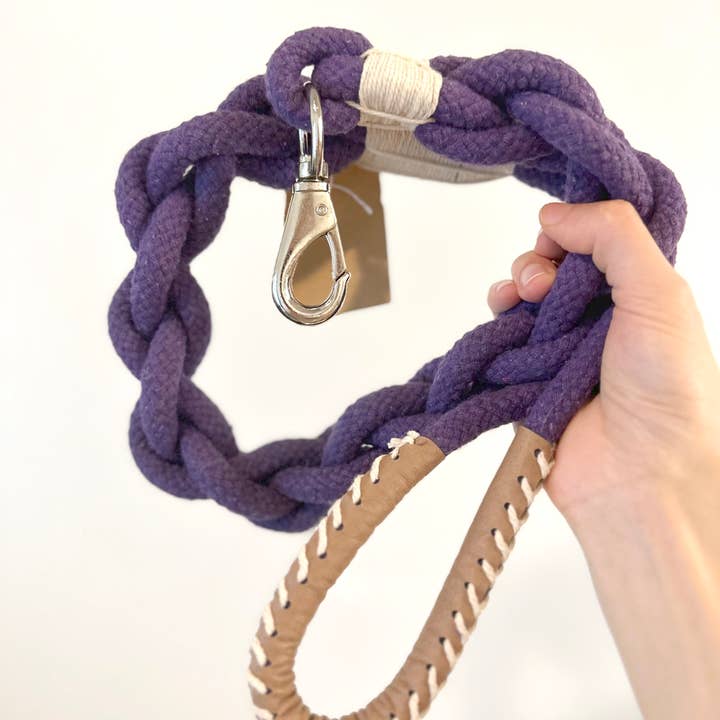 Monli Handcrafted Pet Toys - Wholesale Pet Leash - Dog - Handmade Sustainable Cotton Rope Dog Leash, Eco-friendly5
