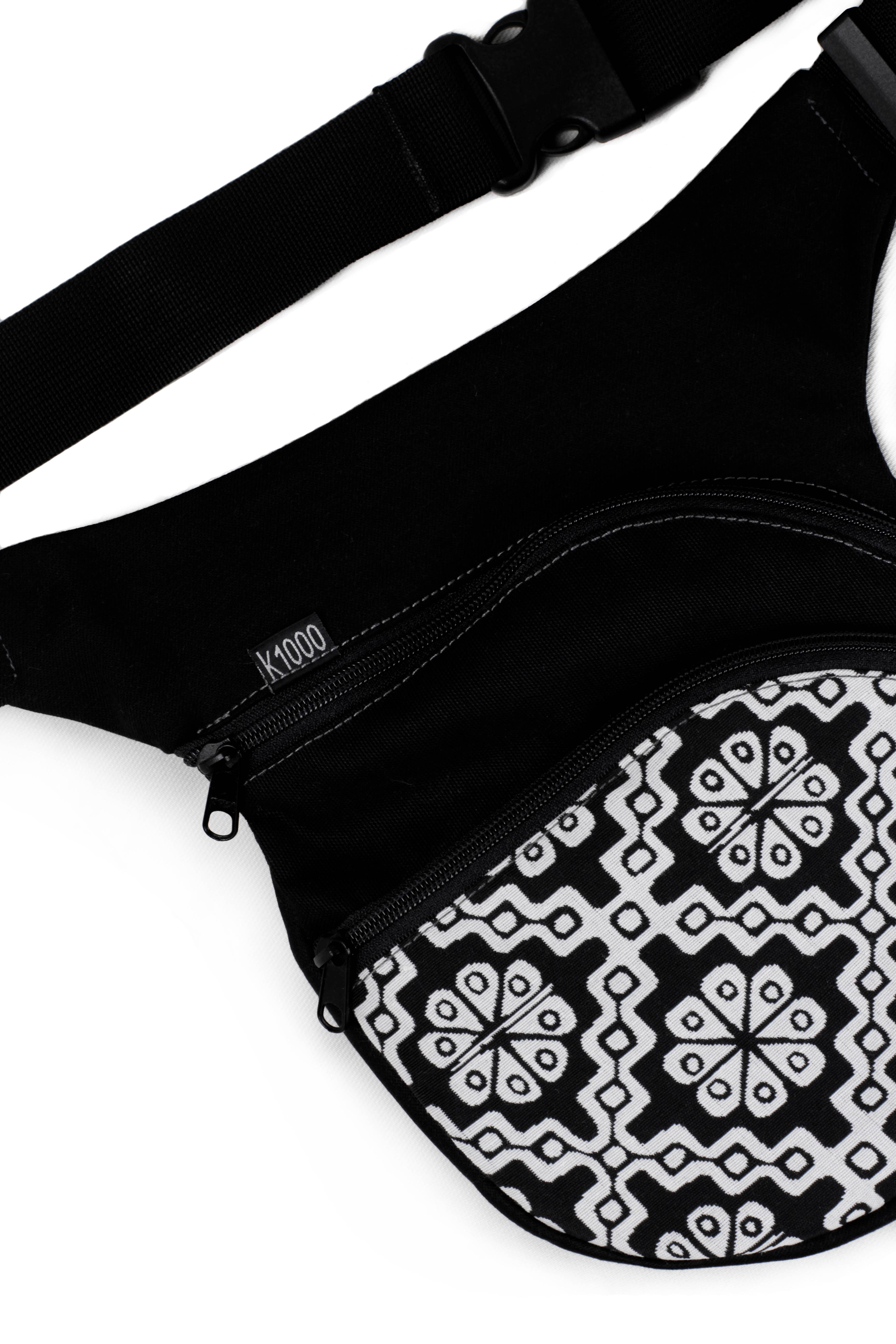 K1000 - Wholesale Belt Bag - Unisex - FANNY PACK 092 with Secret Pocket -HANDMADe-1