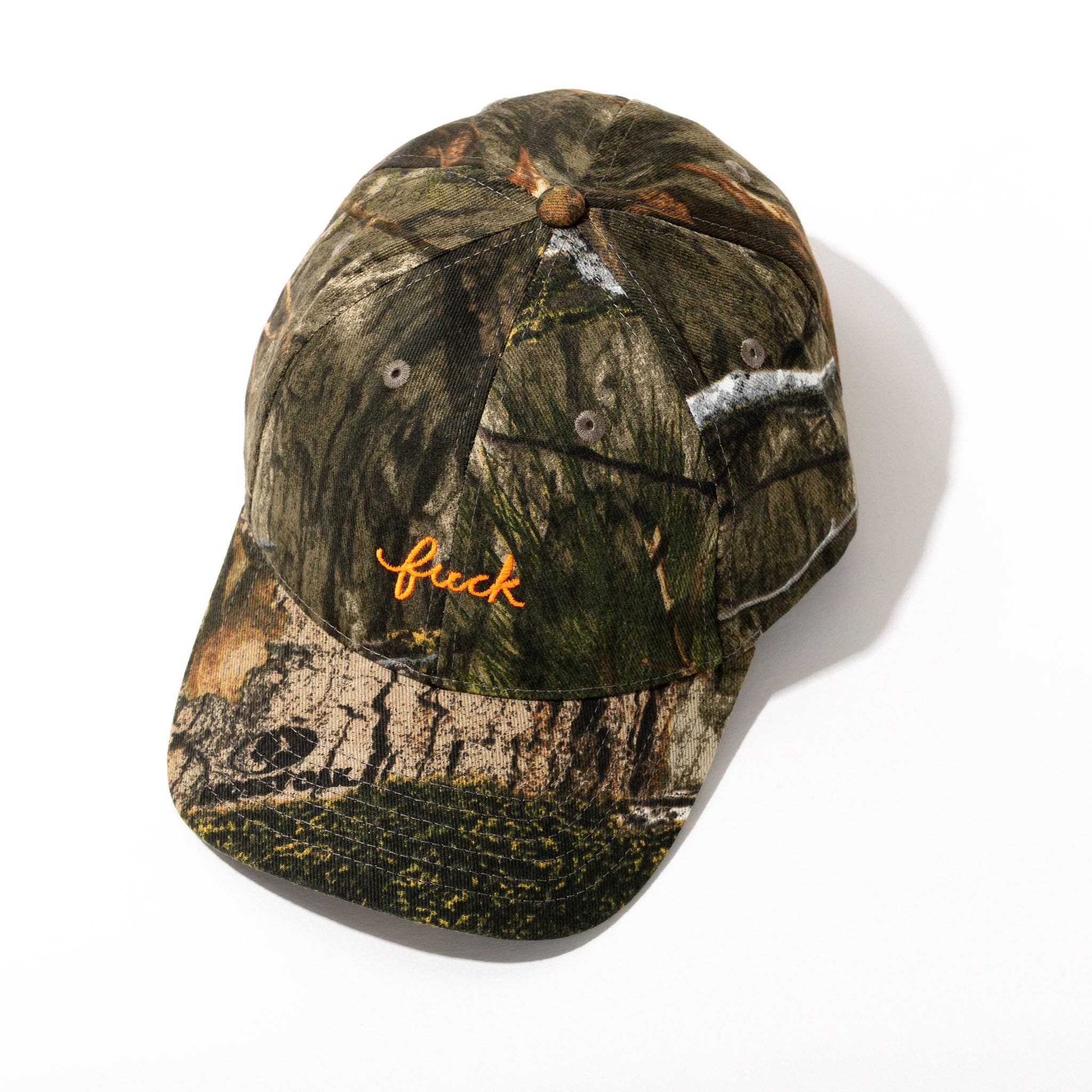 Larissa Loden - Wholesale Baseball Cap - Unisex - Camo Fuck Script 100% Cotton Baseball Hat3