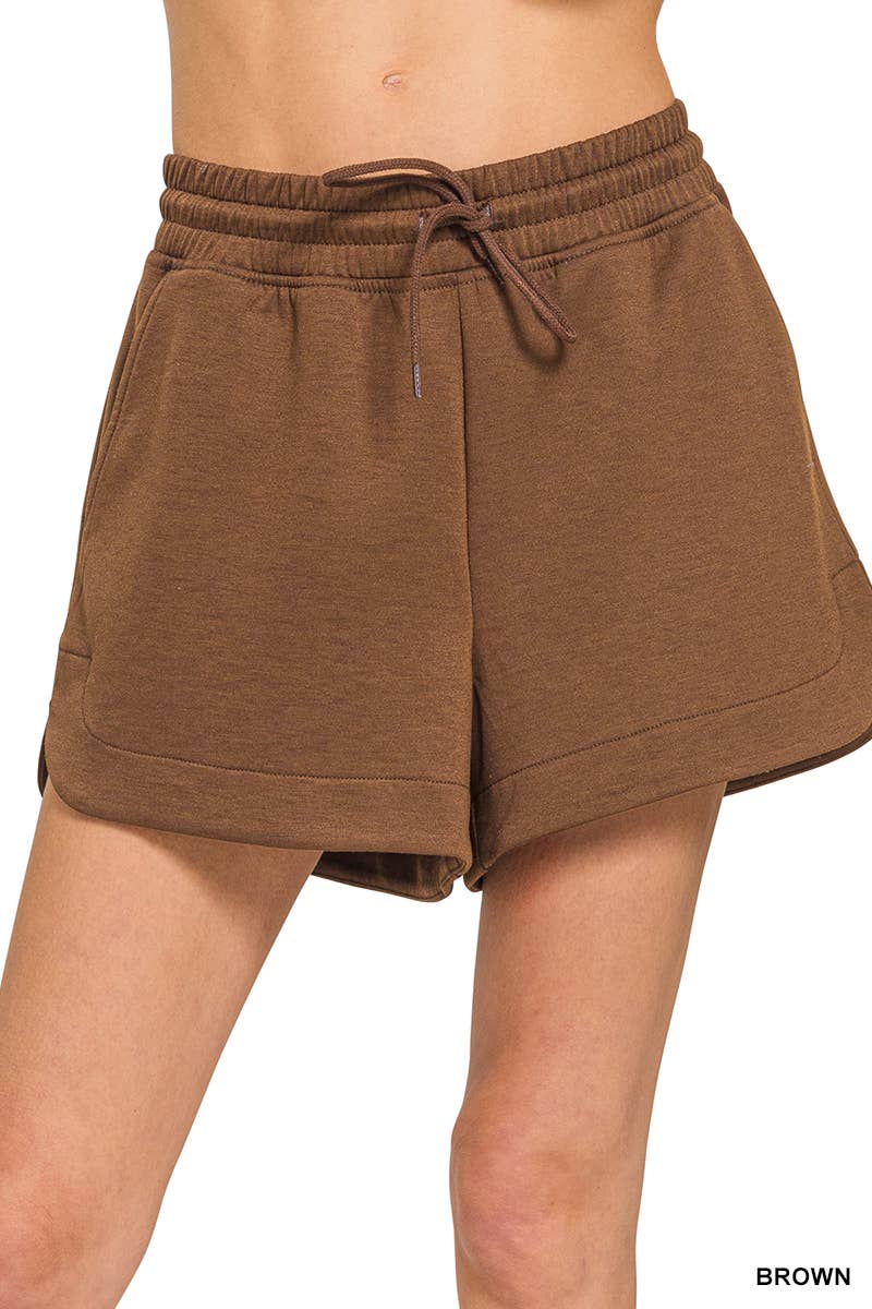 42POPS – Calções – Mulher por atacado – Calções com Cintura Elástica e Bolso SI-274905