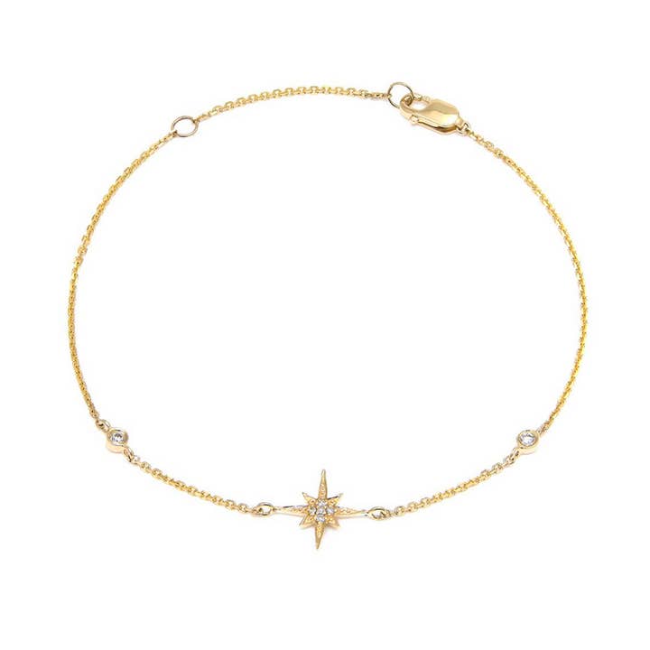 Micro Pave Diamond Star Bracelet for wholesale by Jane Basch Jewelry Designs