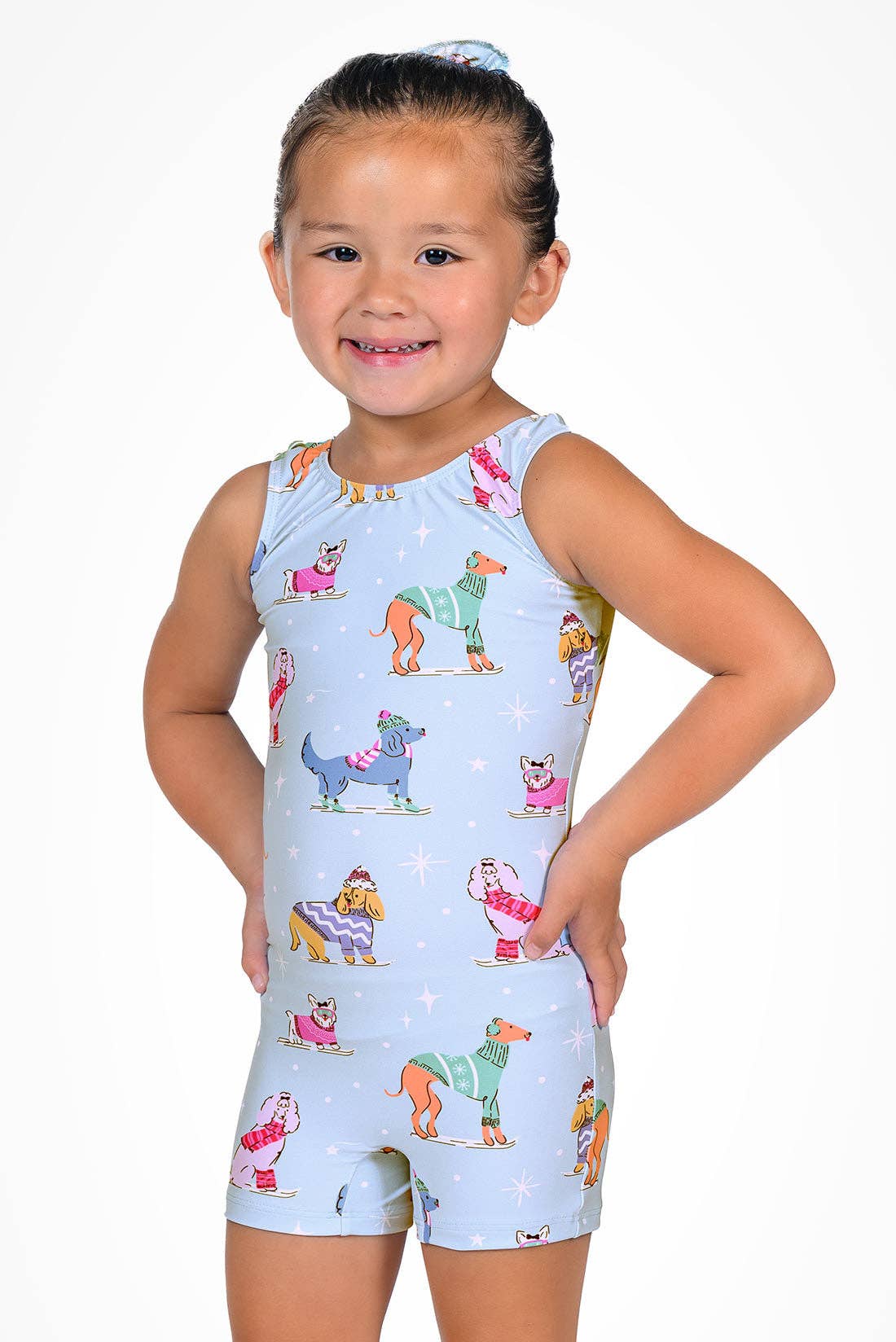 Destira – wholesale Leotard – Child – Snow Paws Unitard0