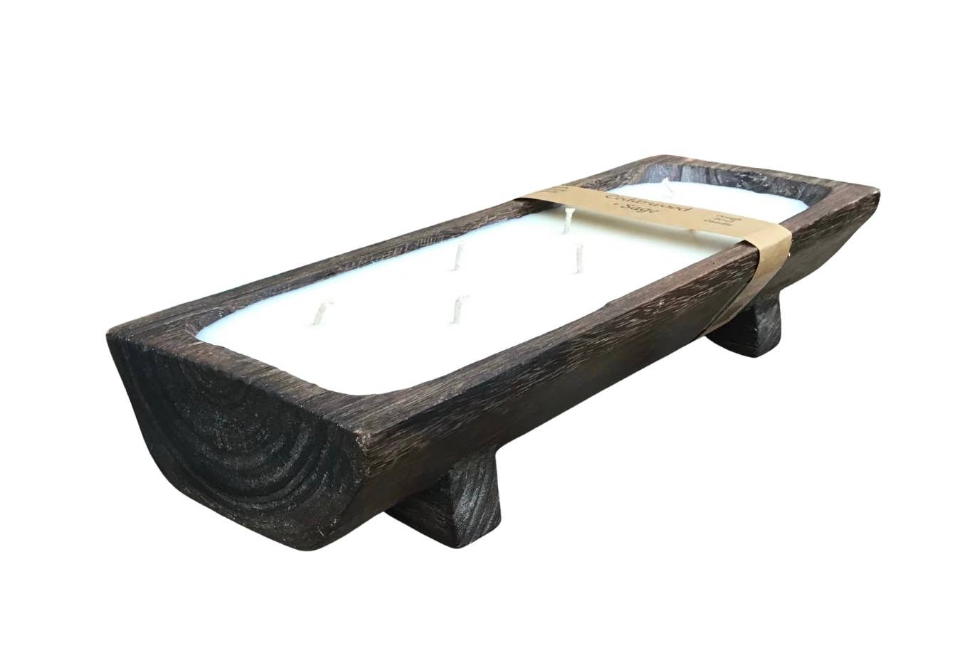 North Country Candle - Wholesale Jar/Filled Candle - Half Log Dough Bowl Candles2