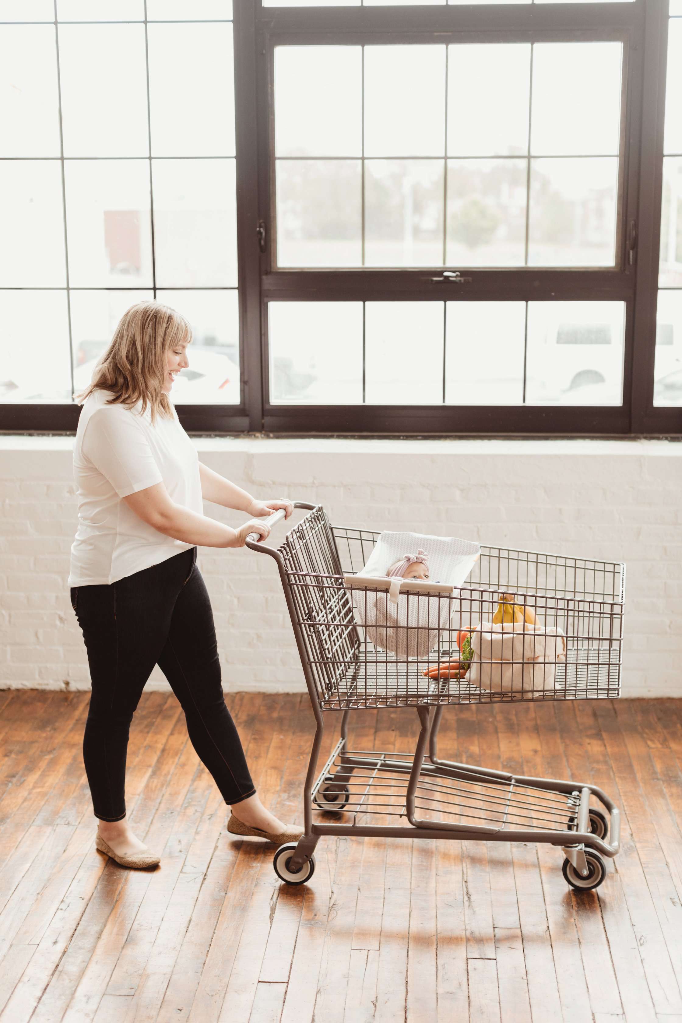 Binxy Baby - Vente Accessoire/housse pour poussette – bébé - Hamac avec panier d'achats pour bébé - Motif Little Arrow10