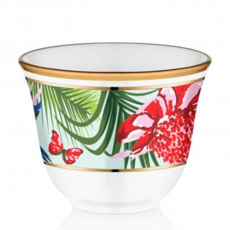 Hakan - Wholesale Coffee/Tea Cup - Jayda Arabic Mirra Coffee Cup Set, 6 Pcs, 2 Oz (60 cc)