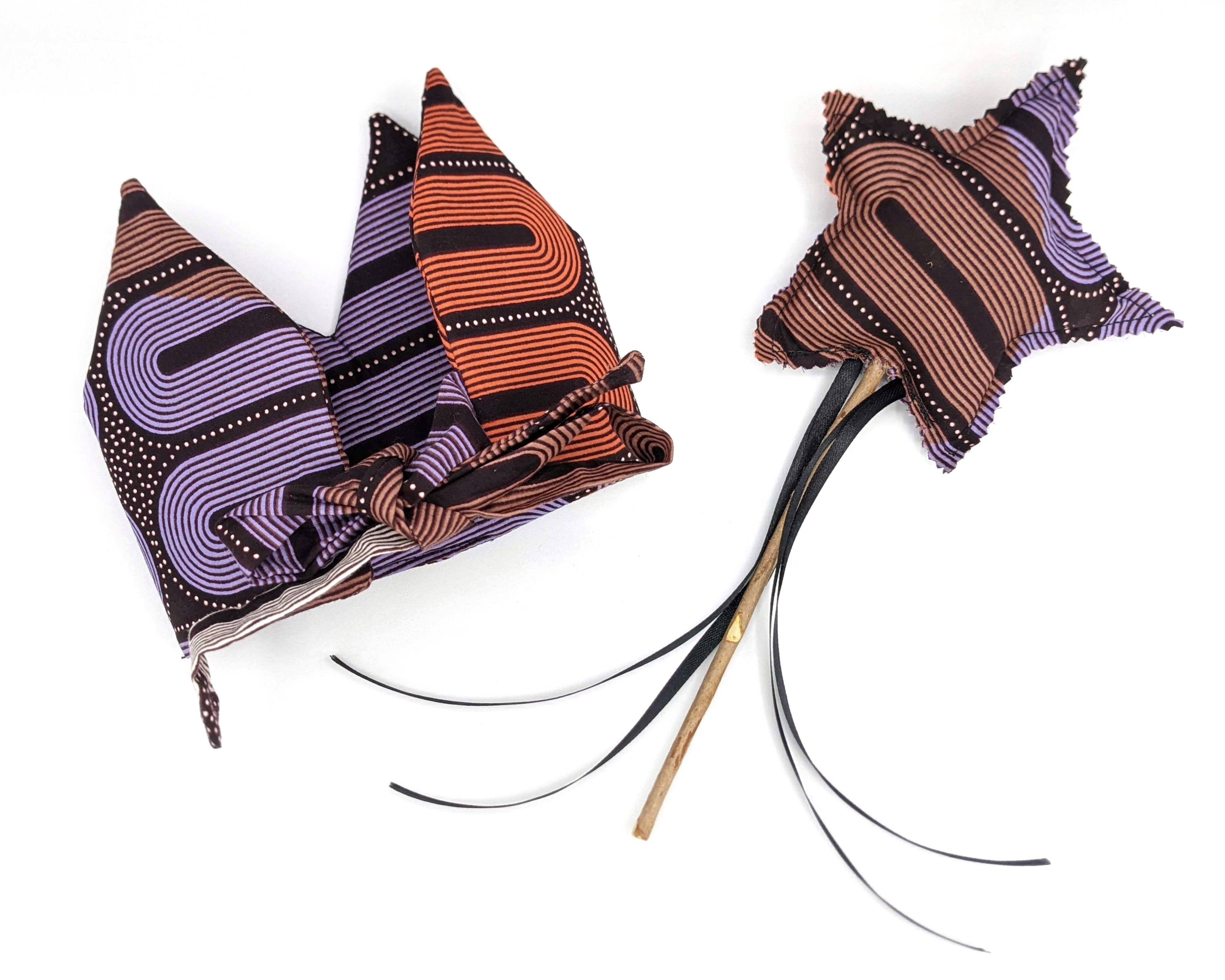 Grain of Rice Project - Wholesale Toy Set - Kids - Fabric Crown and Wand Set2