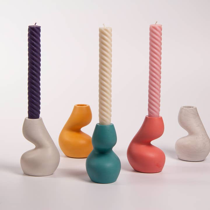 Bougeoir sculptural Gravity - petit pour la vente par Extra&ordinary Design