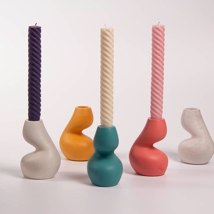 Castiçal escultórico de gravidade - pequeno por atacado de Extra&ordinary Design