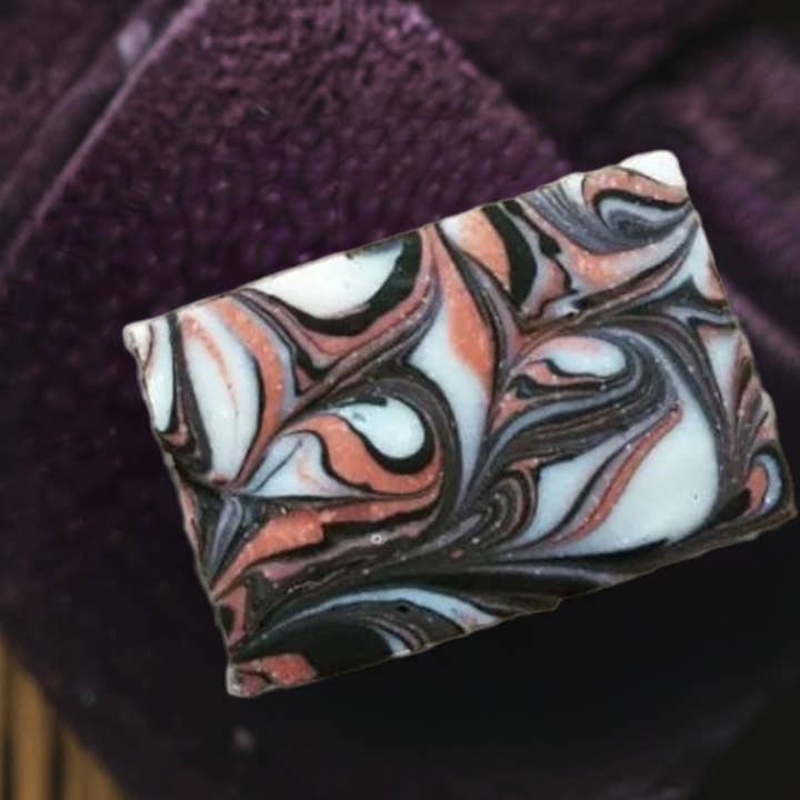 Simple Life Mom – wholesale Bar Soap – TEA TREE & LEMON SOAP - with bentonite clay and activated charcoal, all natural, detoxing, handmade