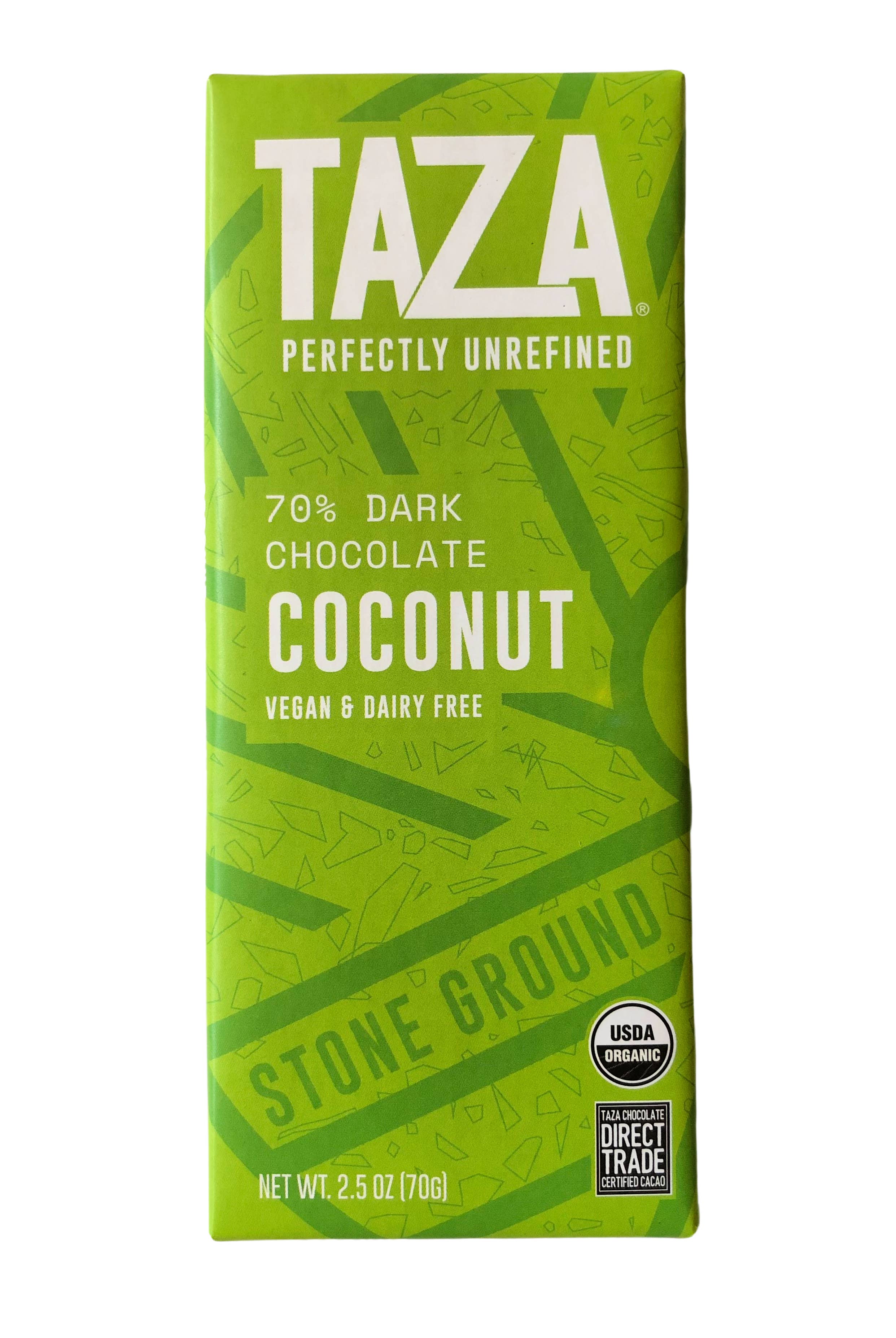 Taza Chocolate - Wholesale Chocolate Bar - Coconut Bar
