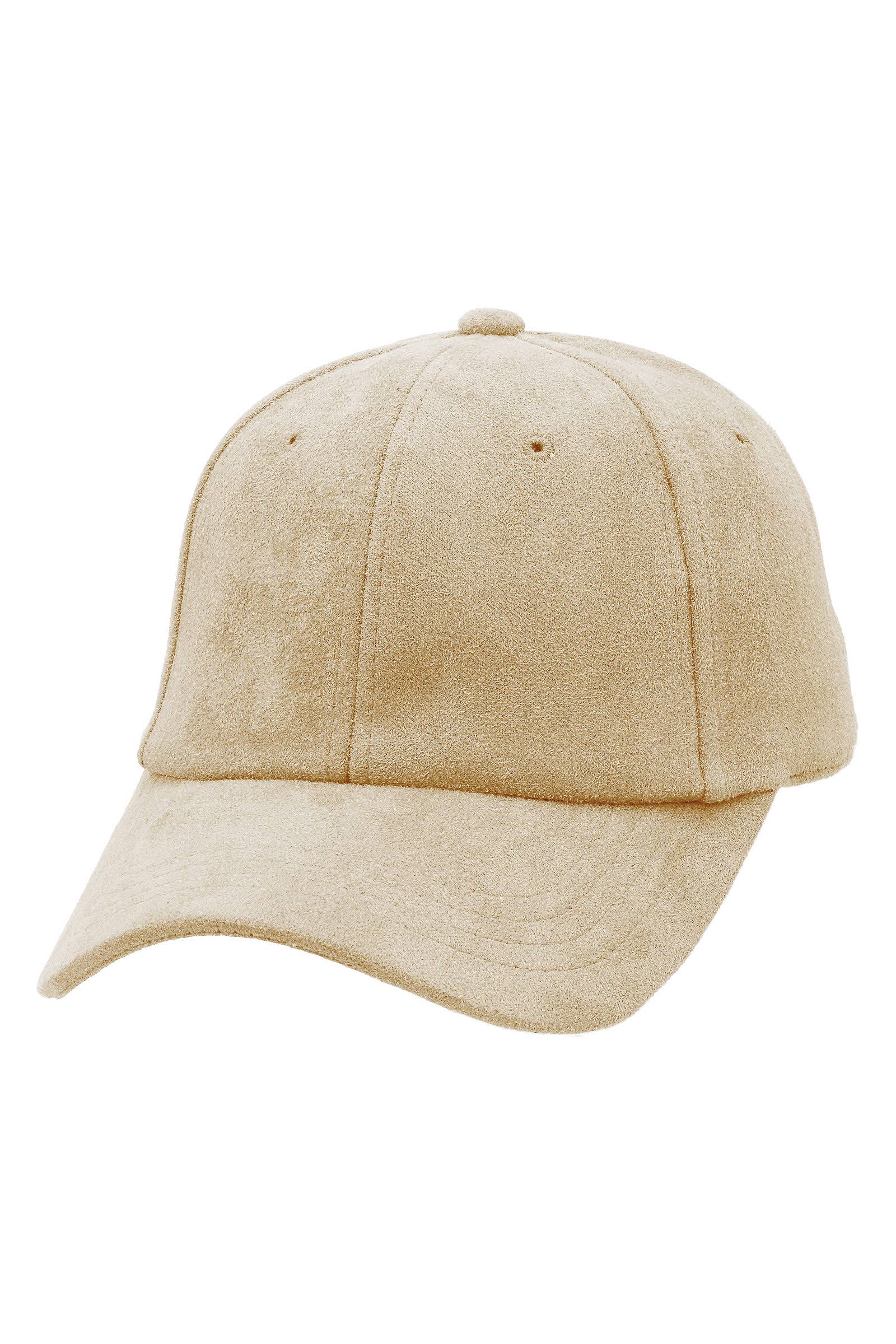 Cap Zone - Wholesale Baseball Cap - Unisex - Premium Vegan Suede Strap-back Baseball Cap0