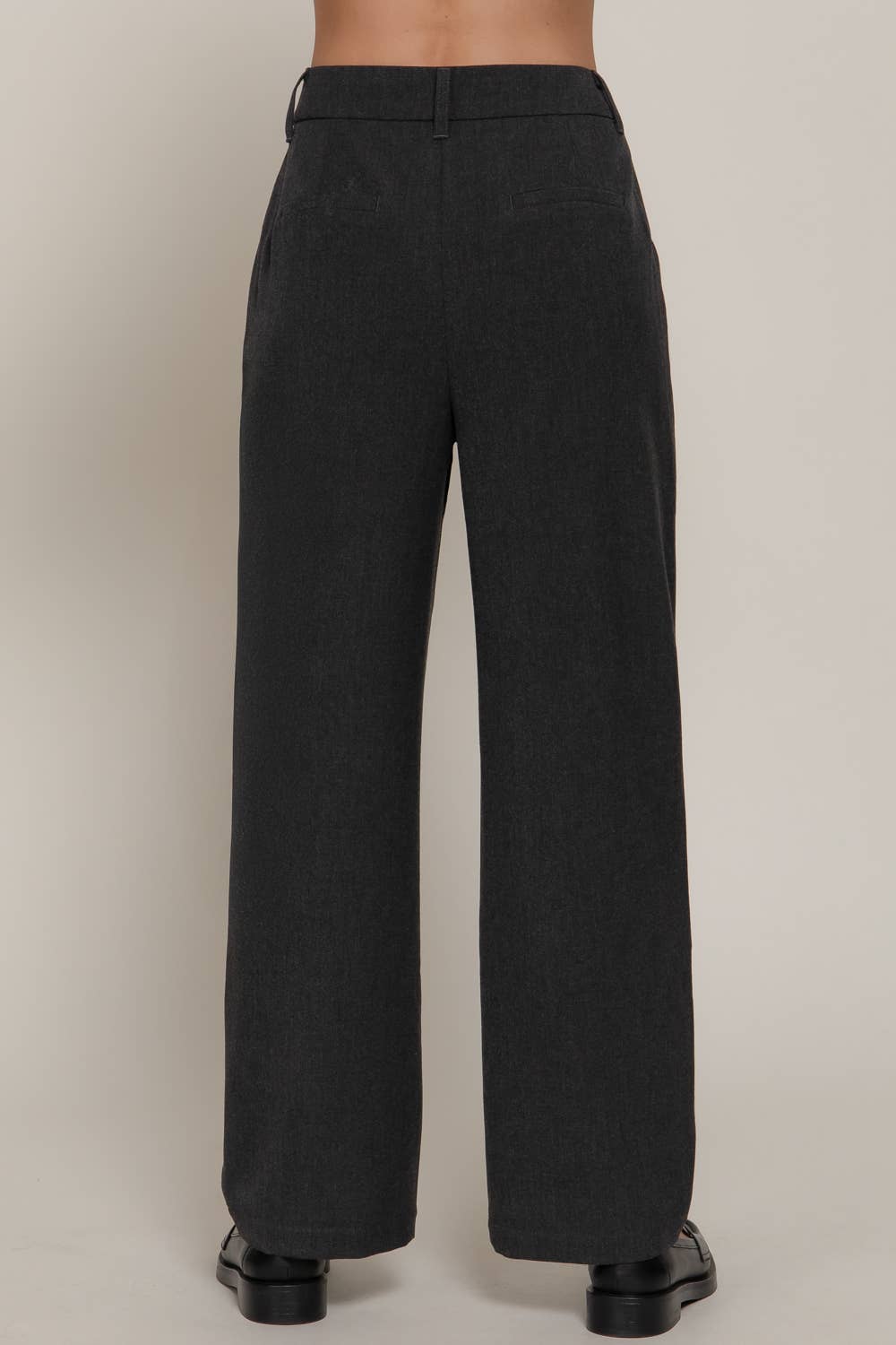 Active Basic | Active USA - Wholesale Pants - Women's - Front Pleats Detail Pants5