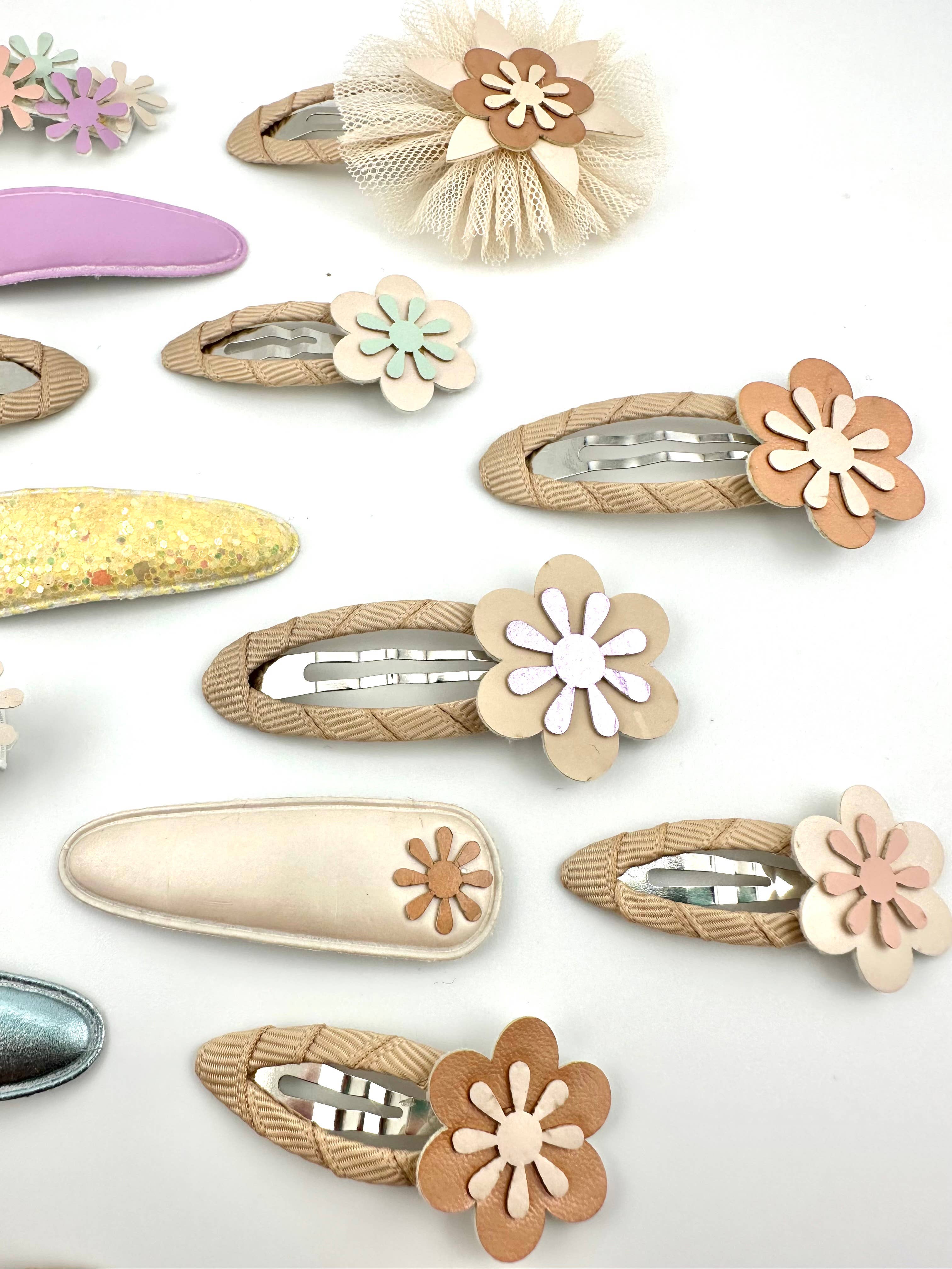 Bluebell Petite - Wholesale Hair Clip - Kids - Flower Click Clack 5cm5