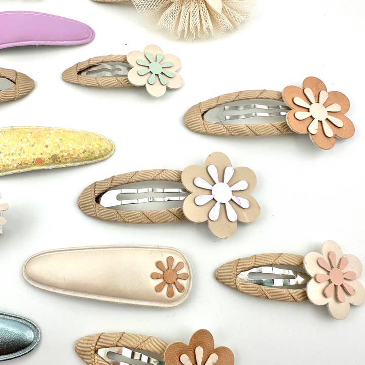 Bluebell Petite - Wholesale Hair Clip - Kids - Flower Click Clack 5cm5