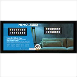 GB Eye Trading Cards Collector Black Frame - 30.5 x 76.2cm for wholesale by GB Posters & Merchandise