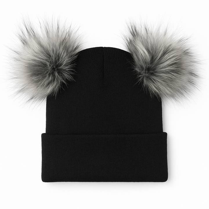 Himmelberg Baby - Wholesale Beanie - Kids - Pom Pom Baby/Kid's Beanie Hat, Newborn to 8 Years, Unisex 0