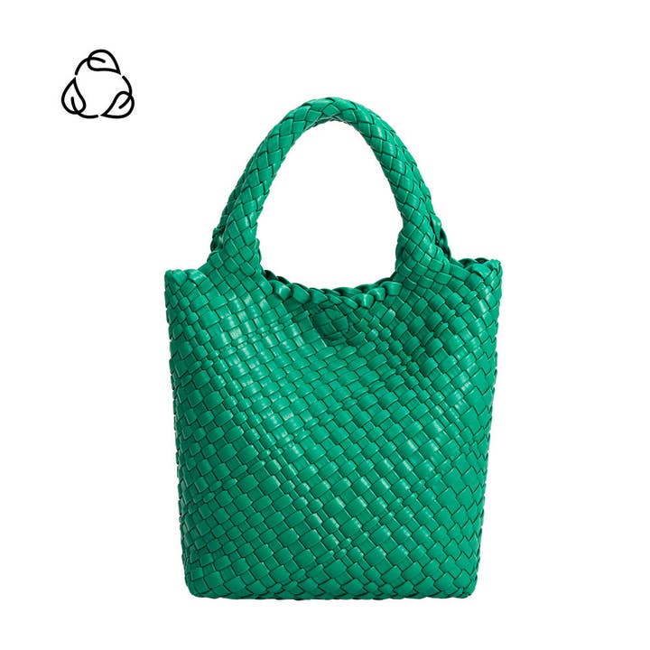 Eloise Green Small Recycled Vegan Tote Bag for wholesale by Melie Bianco