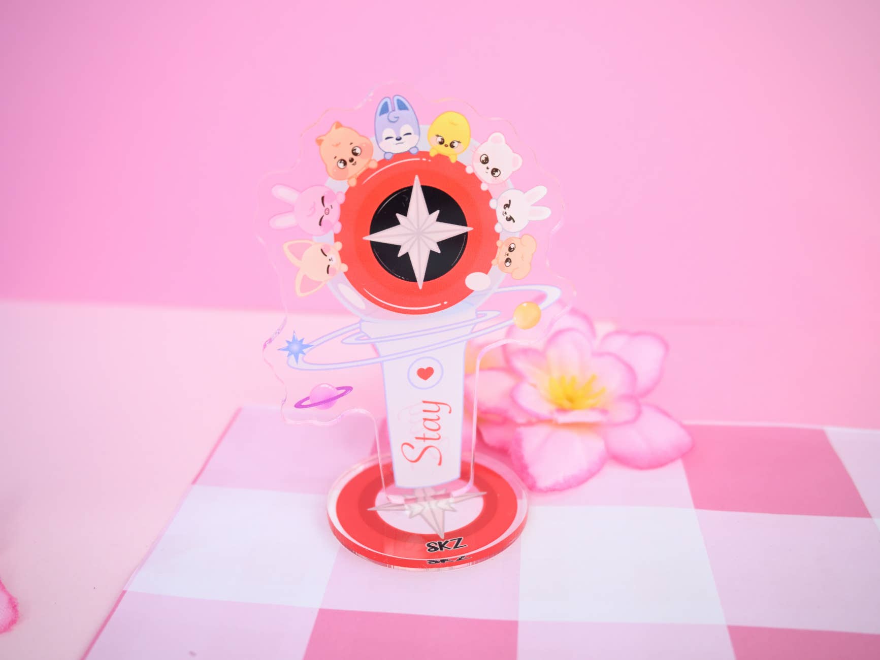 Kawineko – wholesale Dekorativ statyett – Akrylställ Stay Stray Kids ljusstav skzoo kpop8