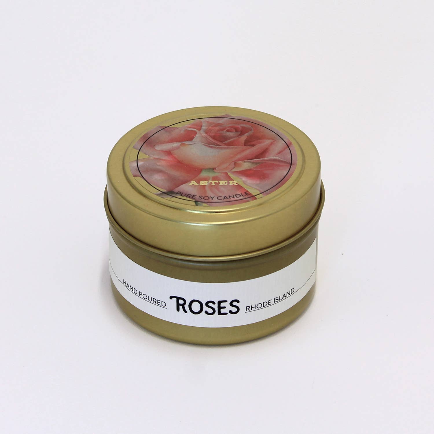 Aster Candle - Wholesale Travel Candles - Roses Candle - 4oz