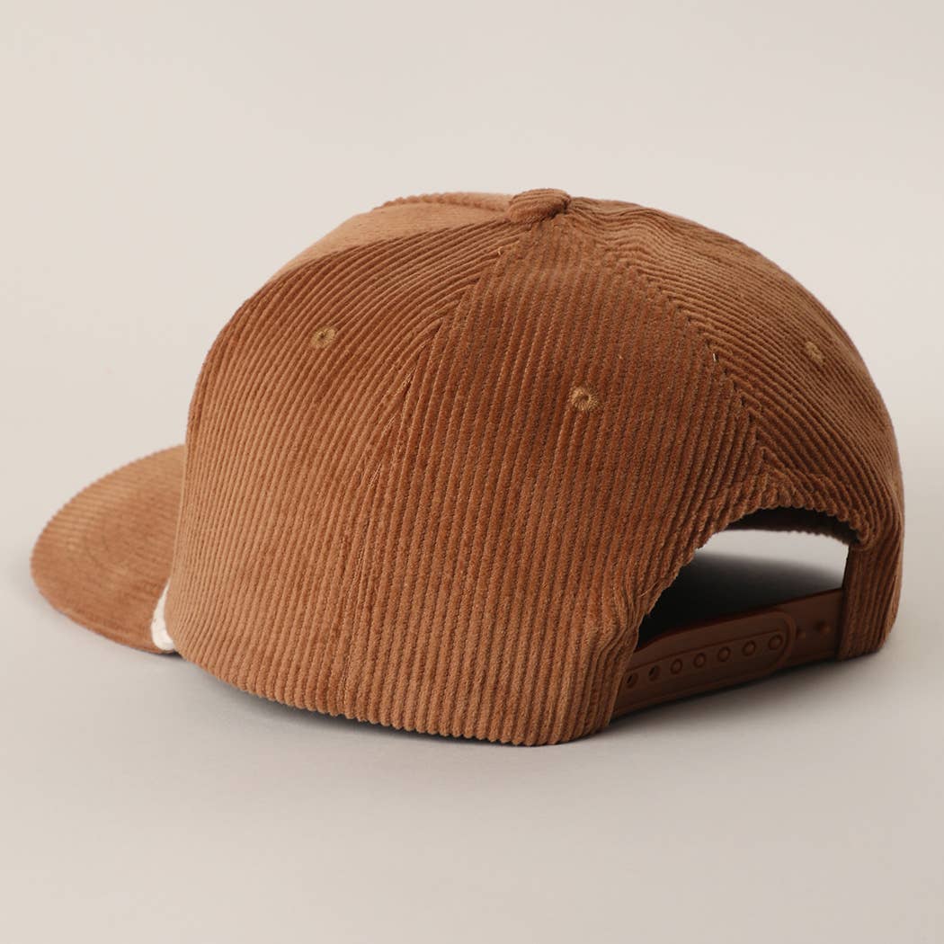 Fashion City – Engroshandel Trucker hat - Dame – Enfarvet fløjl 5-panel snor trucker kasket10