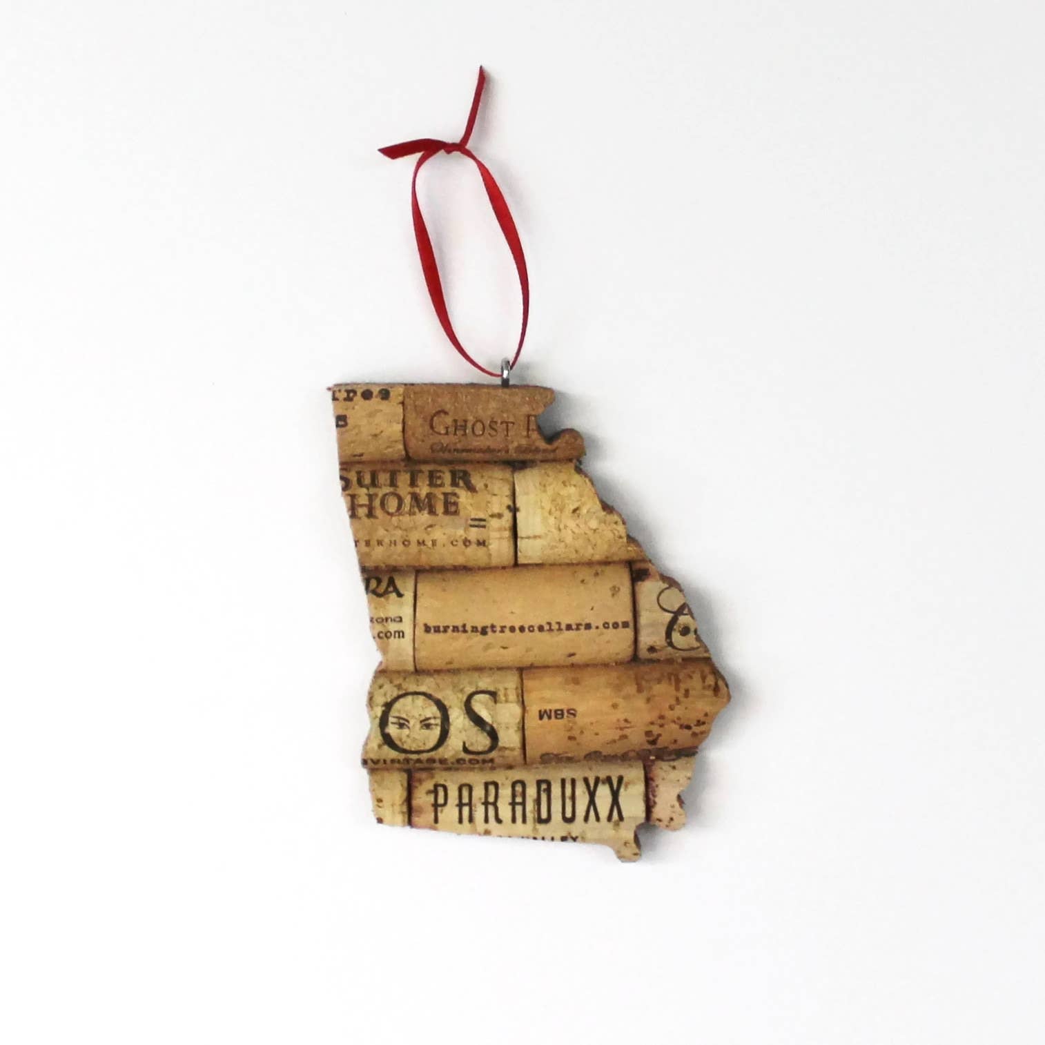Desert Coastal Studios - Wholesale Ornament - Pick Your State Wine Cork Ornament - Gift for Wine Lover32