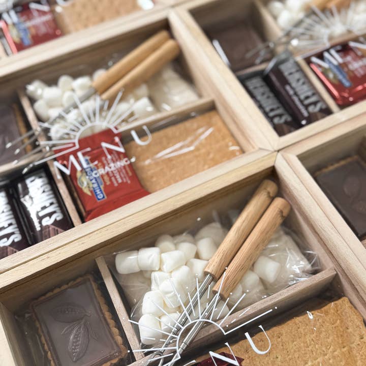 ME N U GRAZING LA - Wholesale DIY Food Kit - S'mores Box