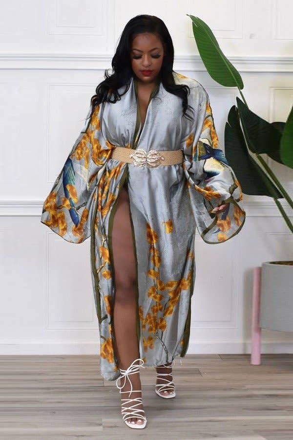 Aria Romance - Wholesale Kimono - Women's - Colorblock Smock Top5