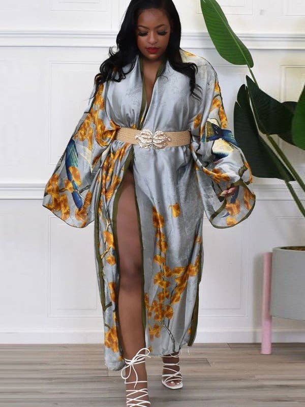 Aria Romance - Wholesale Kimono - Women's - Colorblock Smock Top5