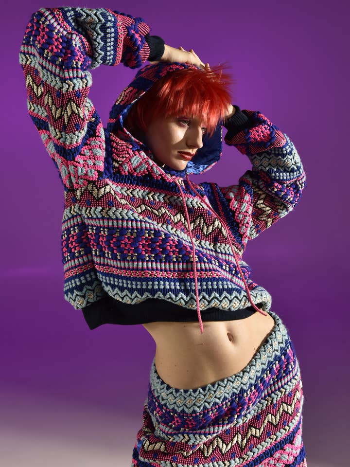 MONO TIPO SUDADERA L114 para venta al por mayor de Giovanna Nicolai