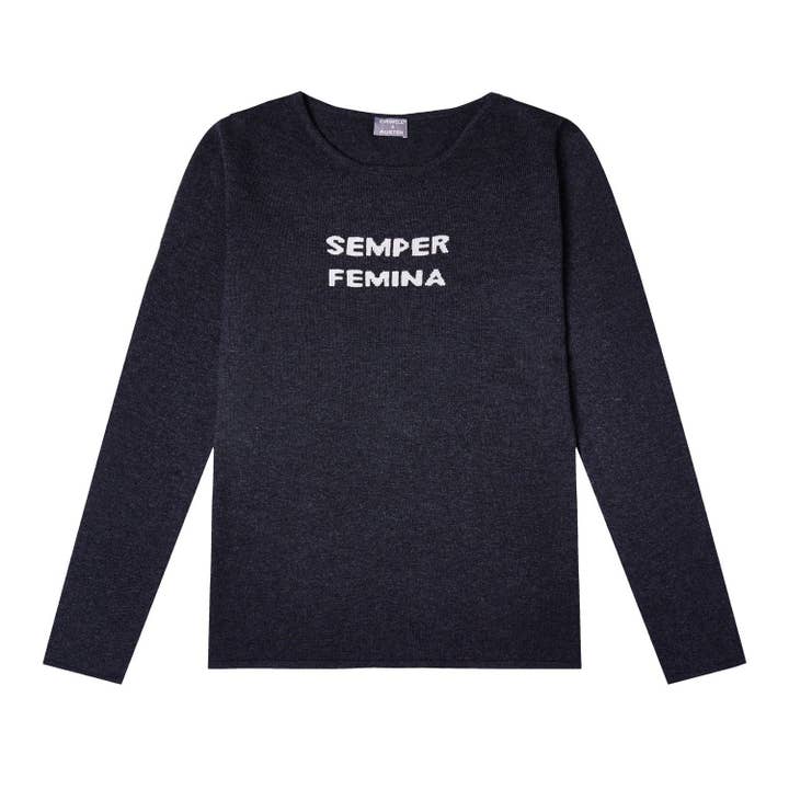 Semper Femina Cashmere Blend Sweater for wholesale by Orwell + Austen