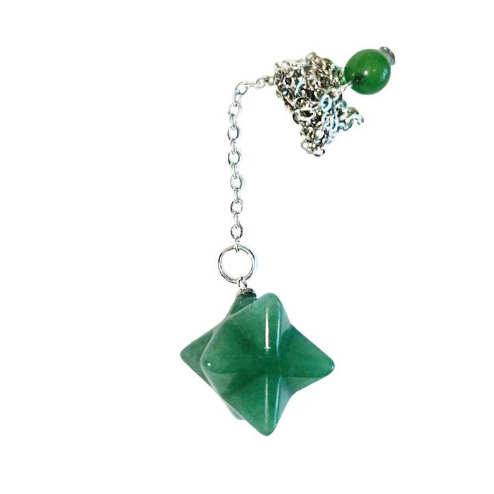 Green Aventurine Clock - Merkaba for wholesale by France Mineraux