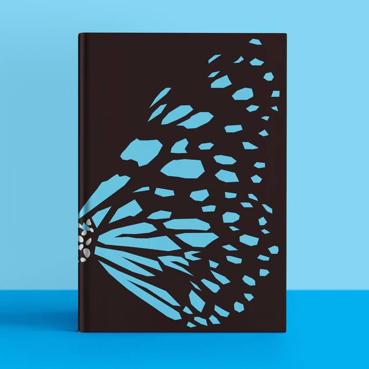 Carnet de notes Papillon bleu pour la vente par Blandon Mitchell