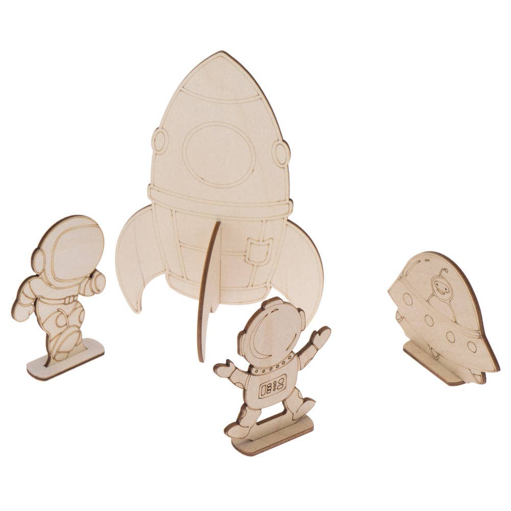 Munda Mundi - Wholesale Wood Toy - Kids - Wooden play set Space6