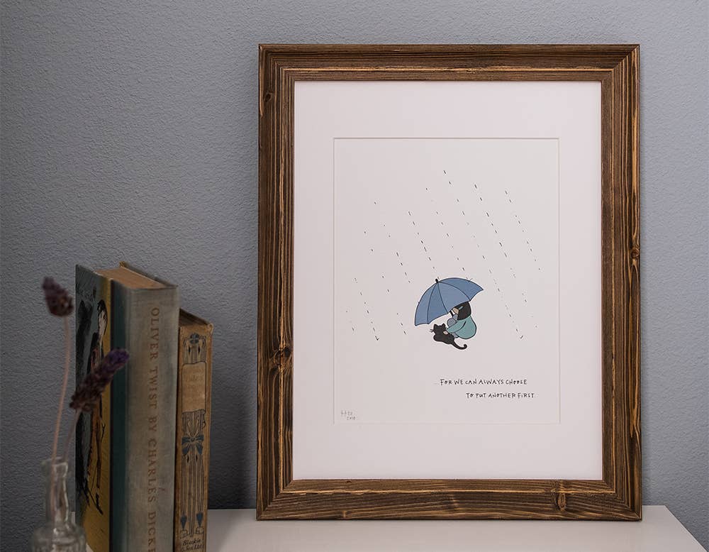 Lacelit | Stationery & Gifts by Kimberly Kuniko - Wholesale Art Print - Kids & Baby - Put Another First | Kid's Room & Nursery Art Print2