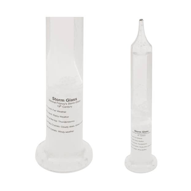 Storm Glass, 6 x 28 cm, in confezione regalo per la vendita all'ingrosso da parte di Out of the blue KG