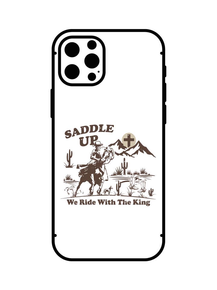 Saddle Up Phone Case for wholesale by Boulder Impressions
