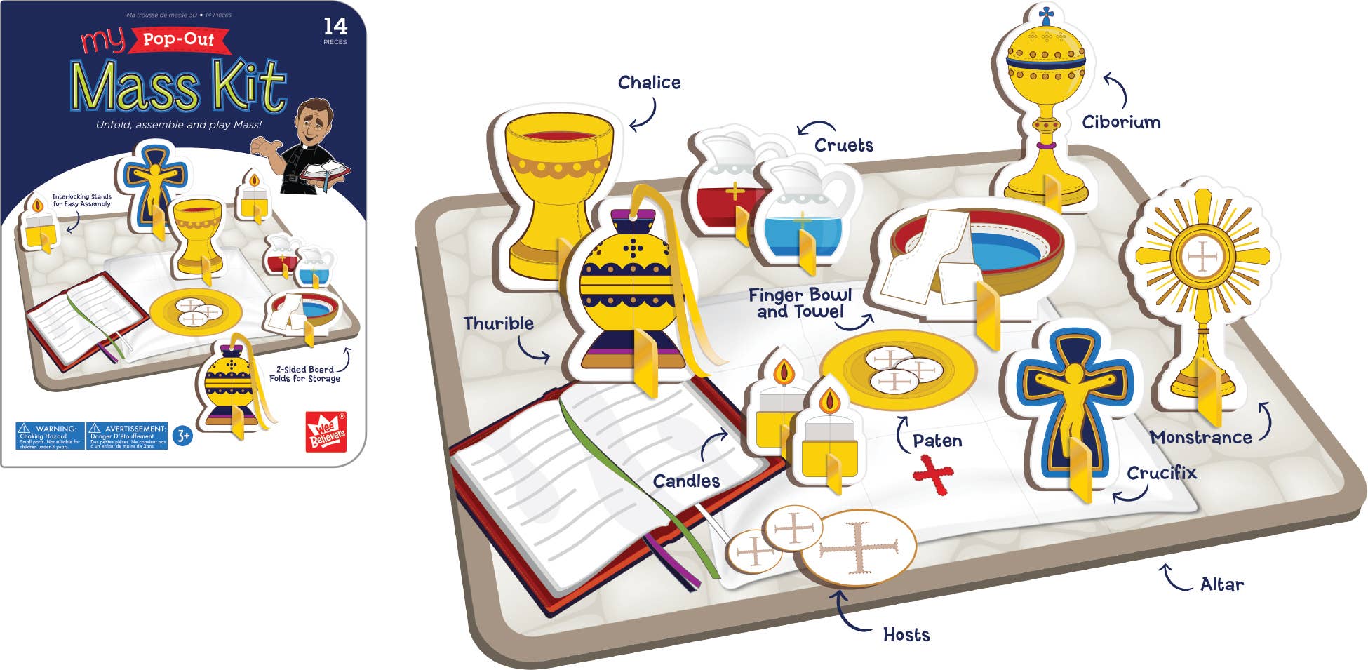 Cactus Game Design - Wholesale Toy Set - Kids - My Pop Out Mass Kit Play Set0