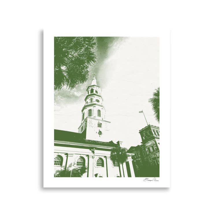 Holy City Sunday Giclée Print for wholesale by BY GREY Design