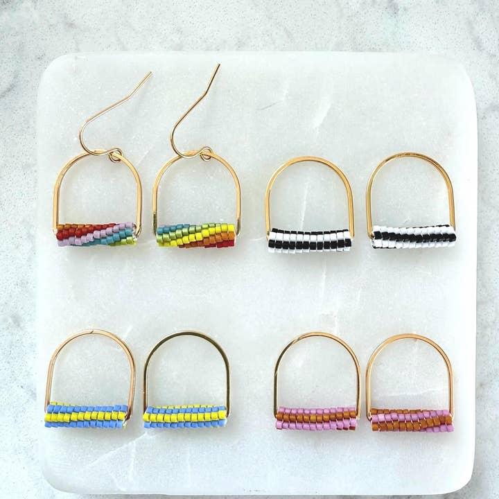 Barrel Örhängen för wholesale av Blue Raven Handcrafted