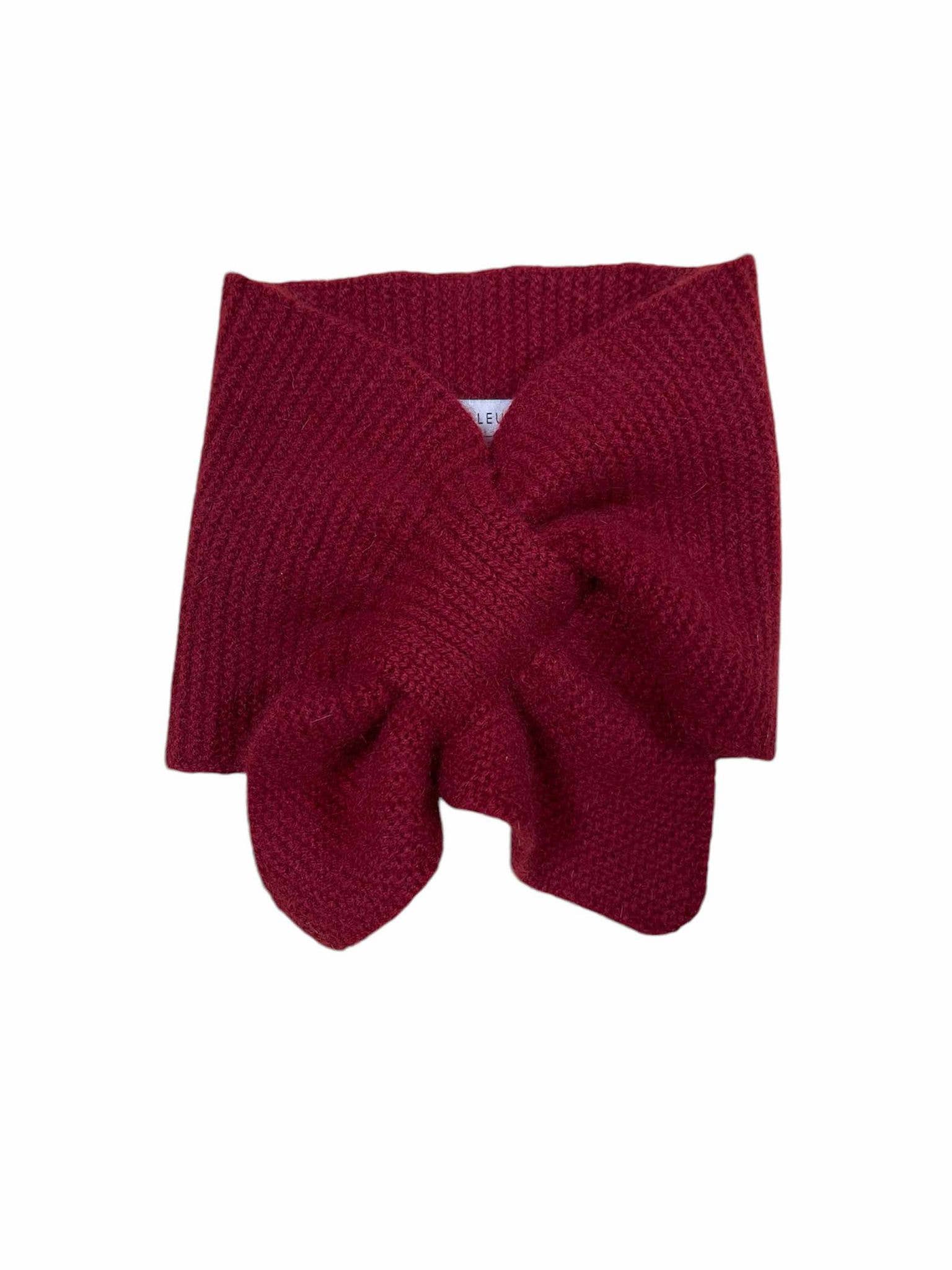 Kairon Trading UK Limited - Wholesale Scarf - Unisex - 100% Cashmere Keyhole Scarf, In Dark Red1