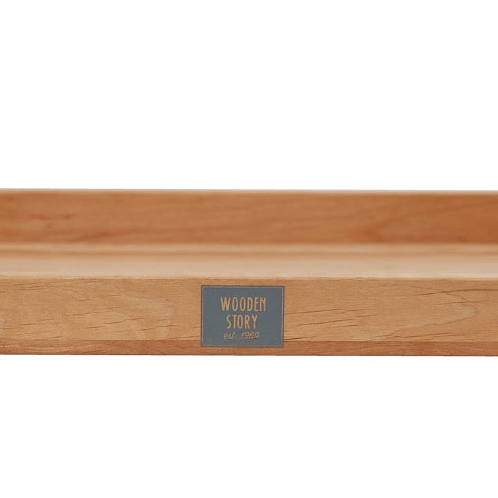 Large montessori tray (low box) for wholesale by Wooden Story Sp. z o.o.