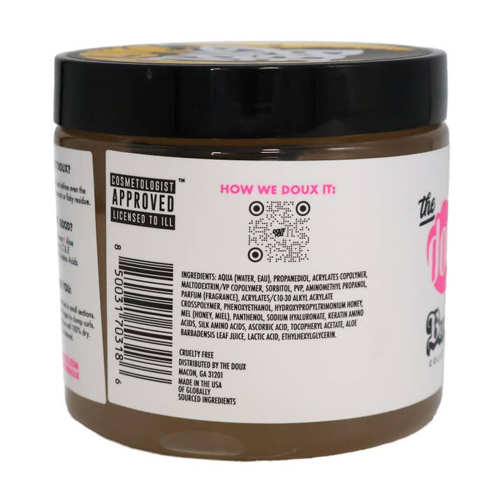 KT Supply - Vendita all'ingrosso Gel/Mousse per acconciature - Crema pasticcera Doux Bee Girl Honey Curl, 16 Oz.1