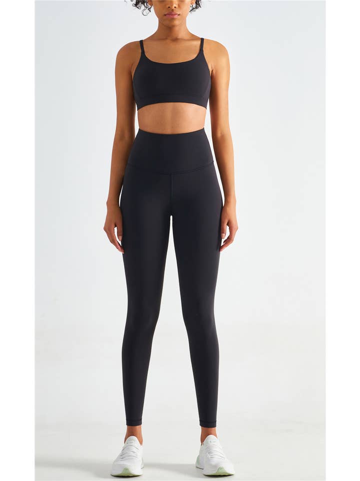 91thelabel – Großhandel Sport-/Lounge-Leggings – Damen – Victory Lycra® Leggings mit hoher Taille, figurbetonter Passform11