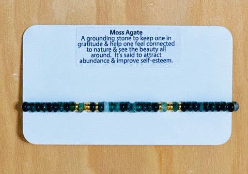 Santore Jewelry Company - Wholesale Beaded Bracelet - Linea Beaded Stretch Bracelet - Ships Carded12