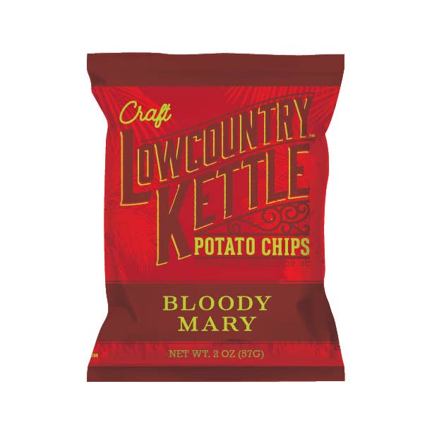 Lowcountry Kettle - Vente Chips - Chips de pommes de terre Bloody Mary - 24 sacs