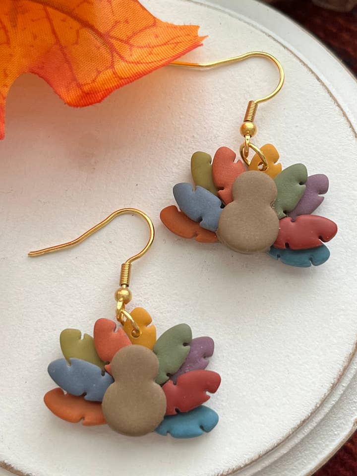 Brincos do Dia de Ação de Graças por atacado de Happy and Hannahmade