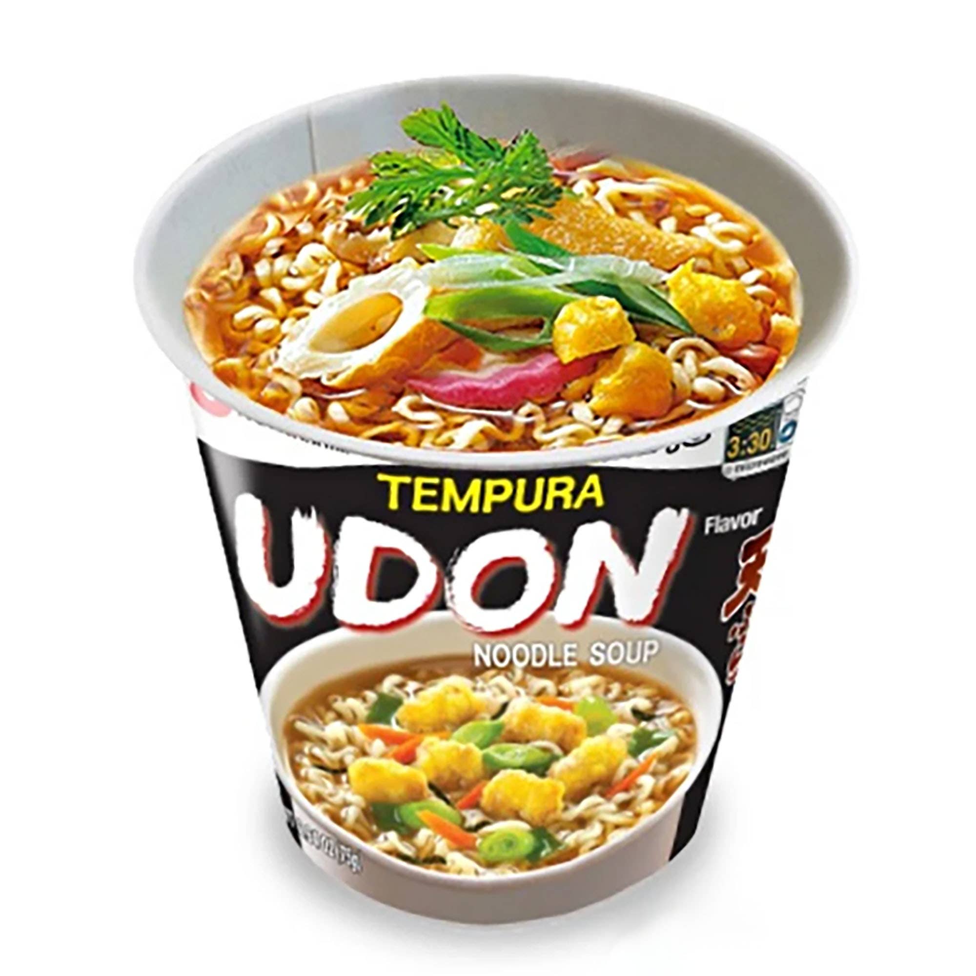 K Moitves Foods - Wholesale Ramen - Nongshim Tempura Udon Cup-75g (Pack of 6 Cups)1