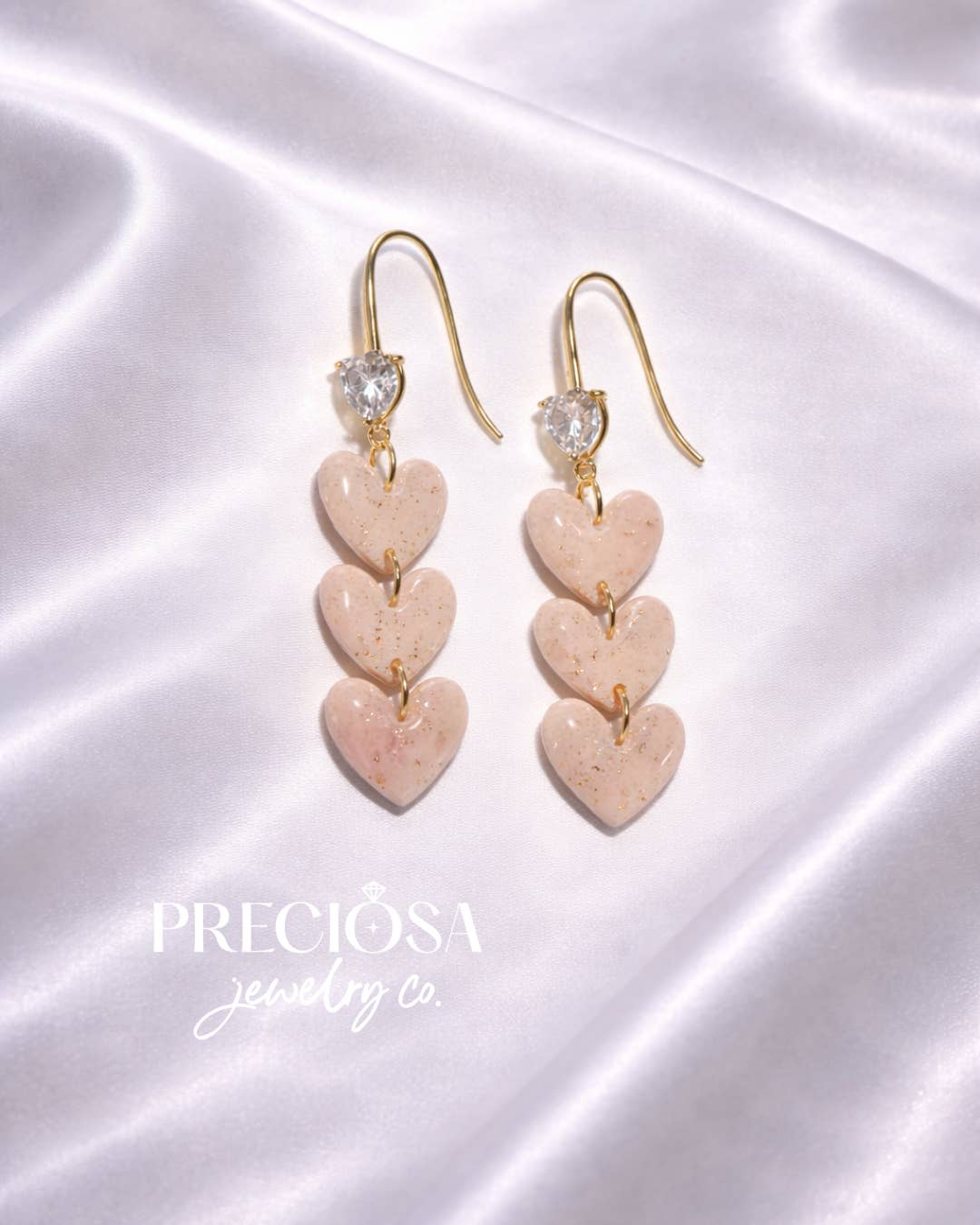 Preciosa Jewelry Co. - Wholesale Dangle Earrings - Amour Cascade