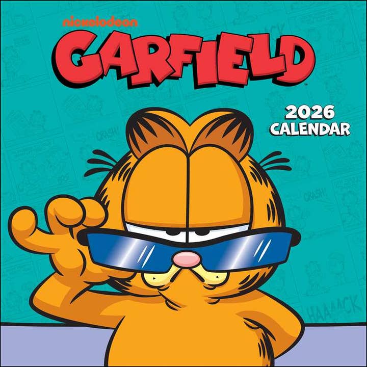 Garfield 2026 Wall Calendar by Jim Davis for wholesale by Simon & Schuster